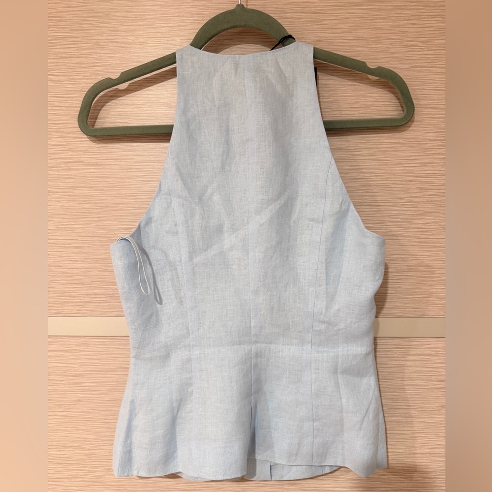 NWT NICHOLAS THE LABEL Sky Blue Sancia Top in sz. 2 - Picture 10 of 16